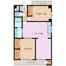 アンファブール 2LDKの間取り