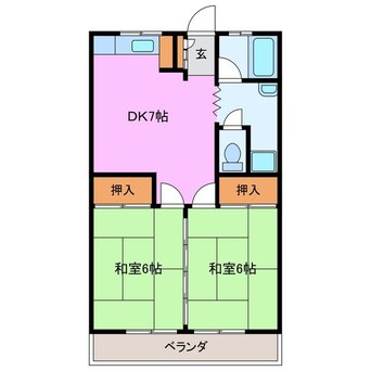間取図 小古曽ビル