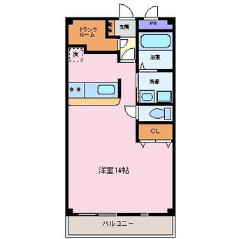 間取図 ｉｚｍ　ＨＩＮＡＧＡ　Ｂ棟
