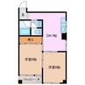 祇園ハイツ 2DKの間取り