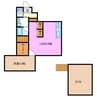 Olive　Maison 1LDKの間取り