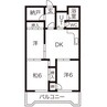 ロイヤルメゾンＨＡＭＡＤＡ 3DKの間取り