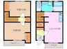 マノワール大治田 2LDKの間取り