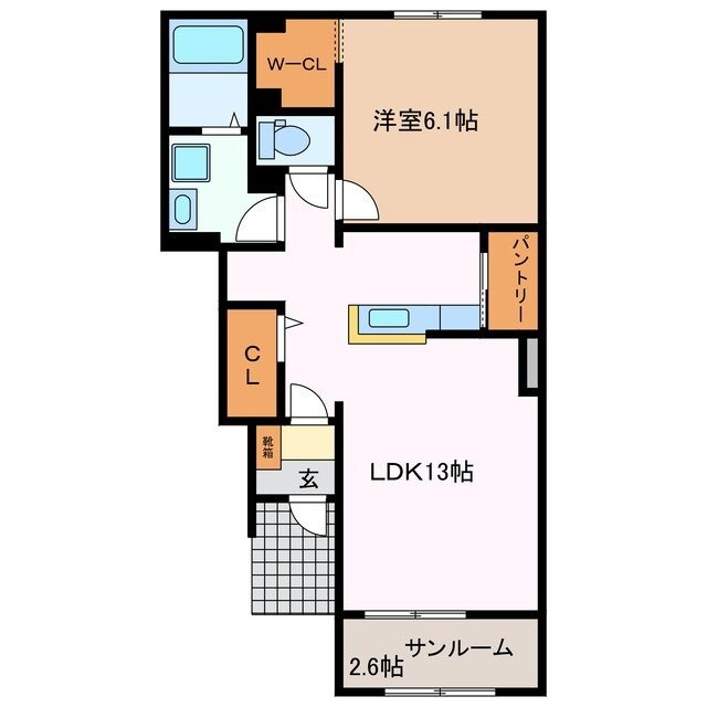 間取り図 ケントスⅡ