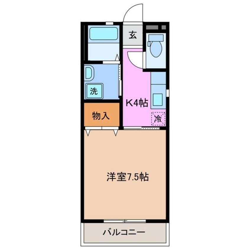間取図 小古曽ヒルズ