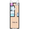 アコルデ蔵町 1Rの間取り
