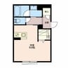 アネシスｖｉｌｌａ西浦 1Rの間取り