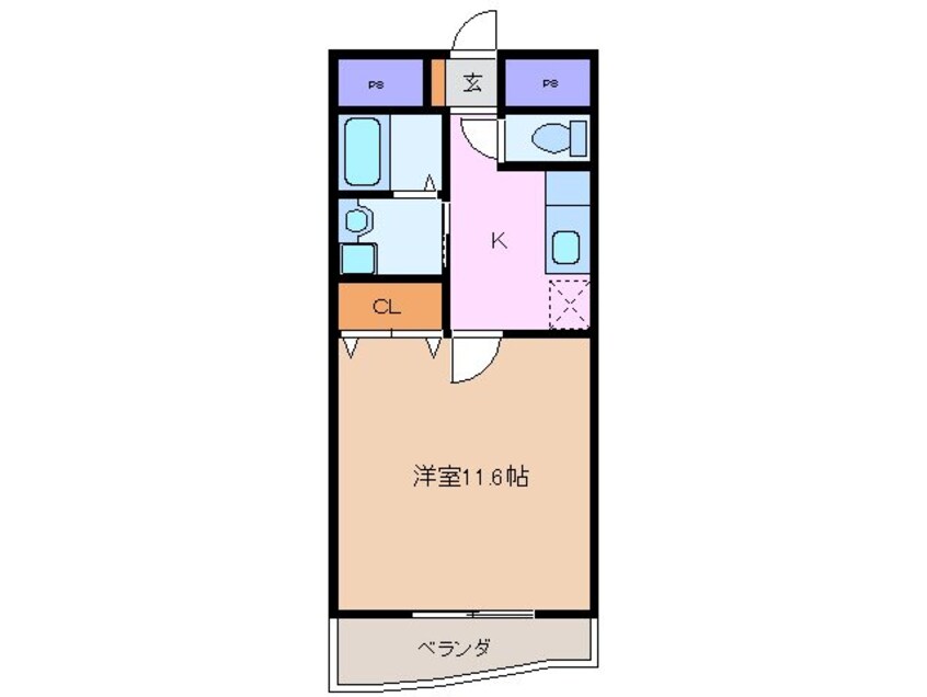 間取図 ランドマーク西町