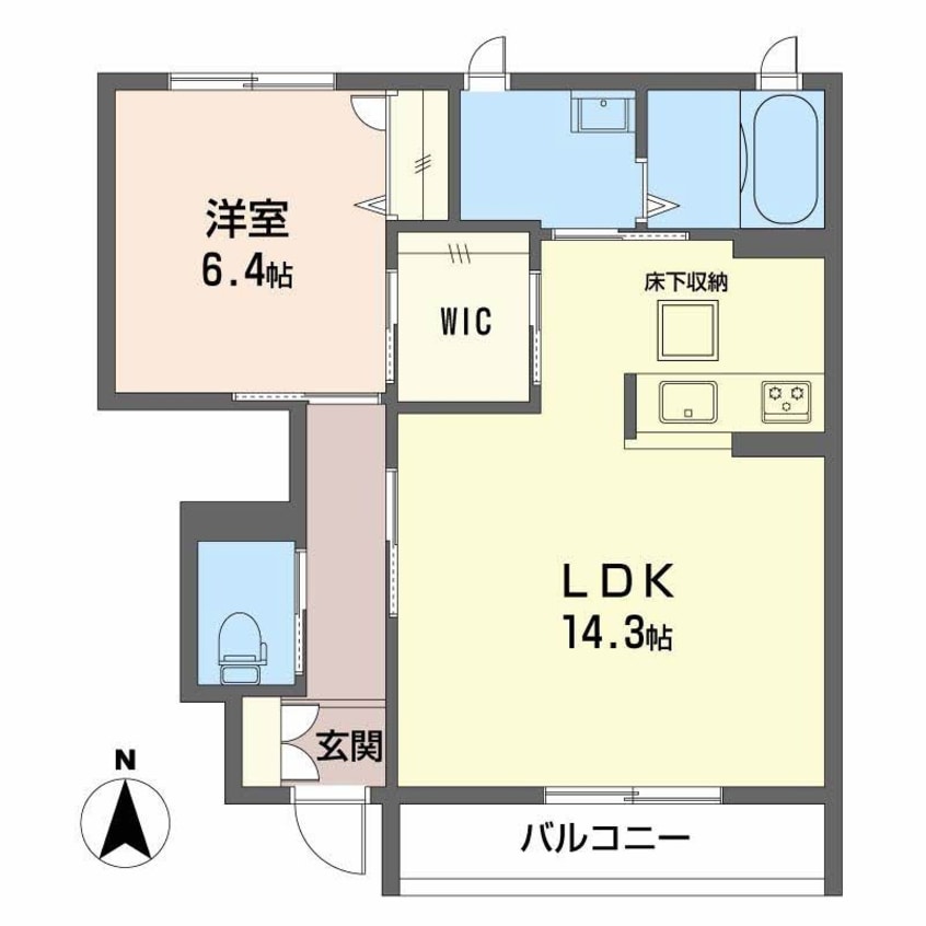 間取図 グランドコートA