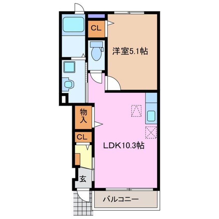 間取図 グアレンテ・ソウ