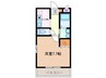 Maison de Jacobins 1Kの間取り