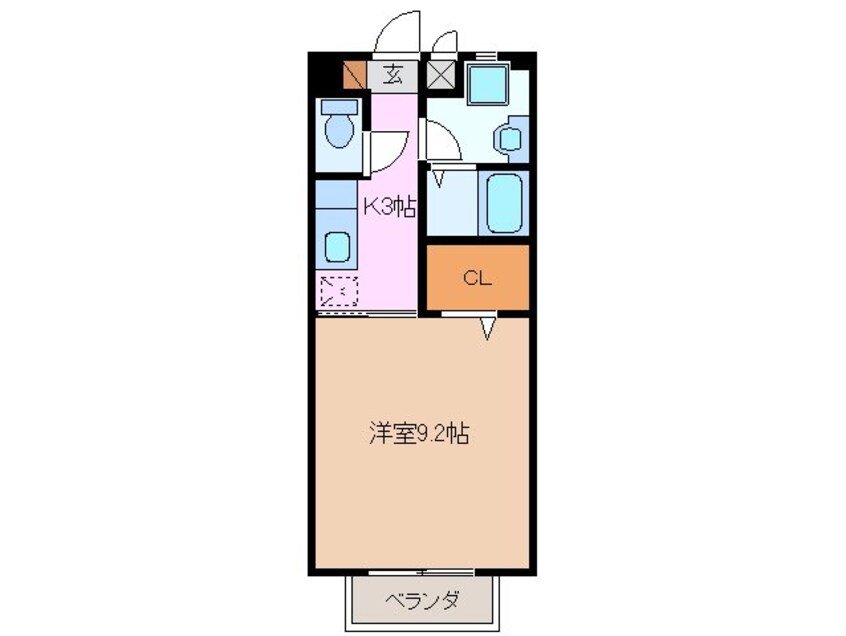 間取図 スレーヌ八剣