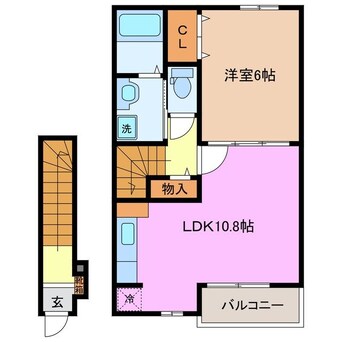 間取図 ビバーチェ