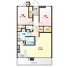 ライオンズ四日市セントマークス　１５０２ 2LDKの間取り