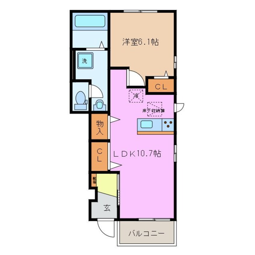 間取図 マルミット　Ⅰ