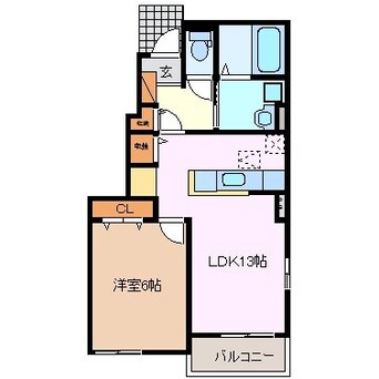 間取図 Ｃａｍｅｌｌｉａ（キャメリア）