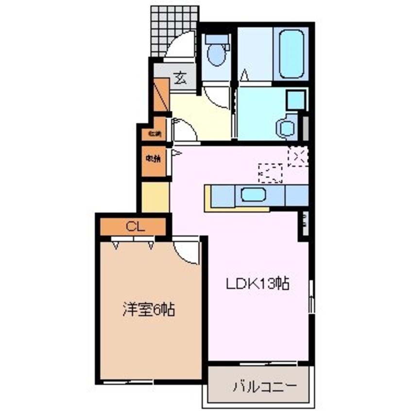間取図 Ｃａｍｅｌｌｉａ（キャメリア）