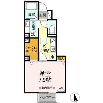 間取図 タウンコートⅡ