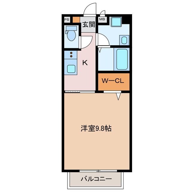 間取り図 ミカーサ西新地