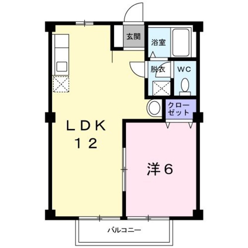 間取図 ル・パティオ