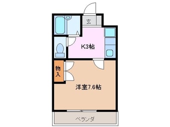 間取図 プルーリオン９８