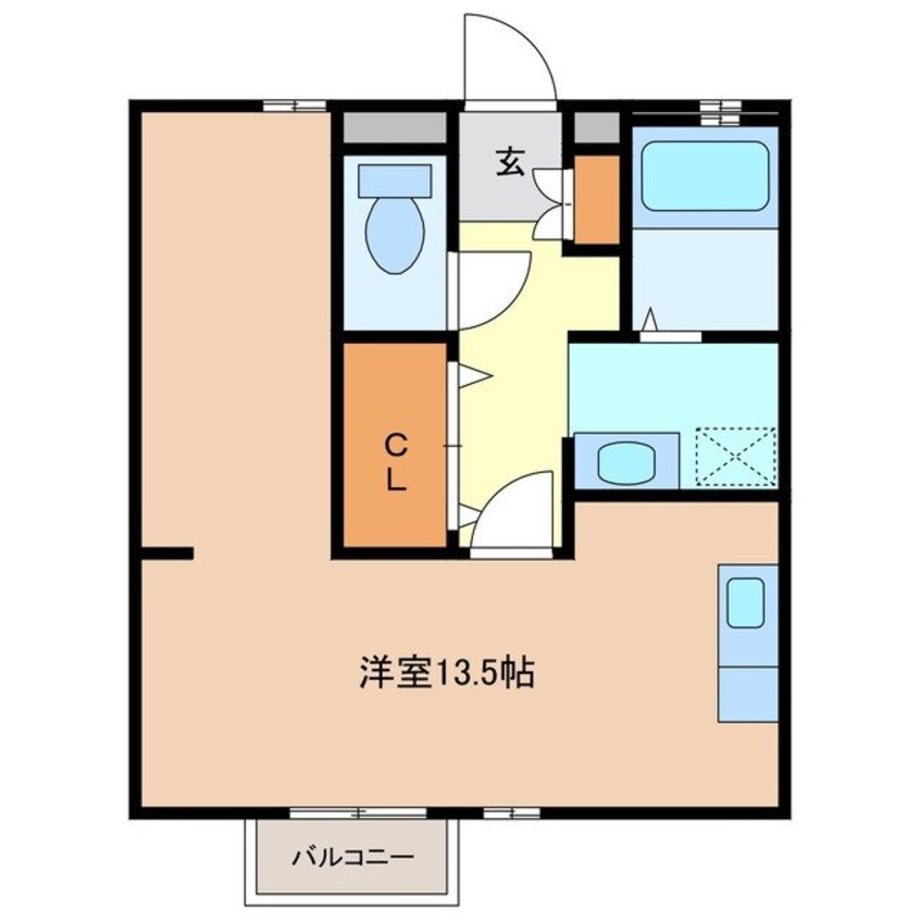 間取図 エルシャンブル