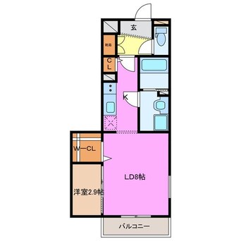 間取図 アルフレンテ