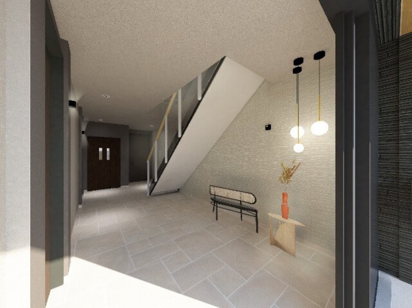 完成パース シャーメゾン桜ステージ