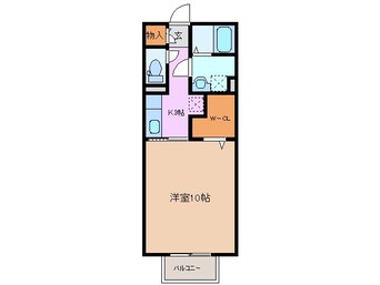 間取図 オワゾー・ブルー