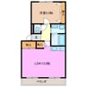 ファミーユ小杉 1LDKの間取り