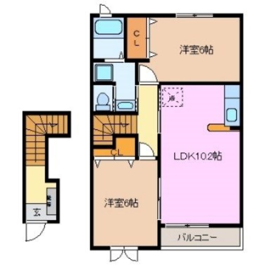 間取図 グランメゾンⅡ
