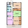 センチュリー山城 3LDKの間取り