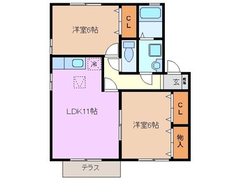 間取図 マントナン　パセ
