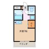 ラフレシール山城 1Rの間取り