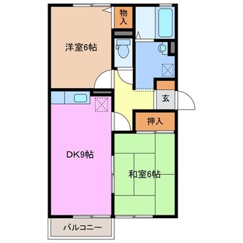 間取図 サン・セジュール　A