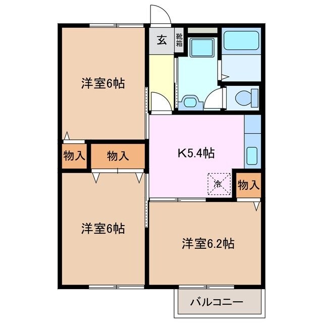 間取り図 エクセルタウンⅠ