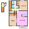 リーオ　デ　グロリア 2LDKの間取り