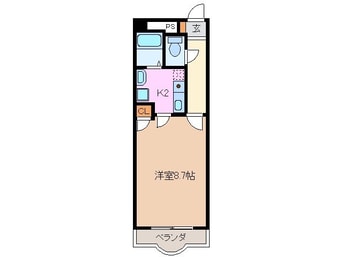 間取図 ＬＵＭＩＮＡ　Ｓ．Ｋ