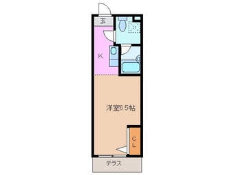 間取図 カーサ小川