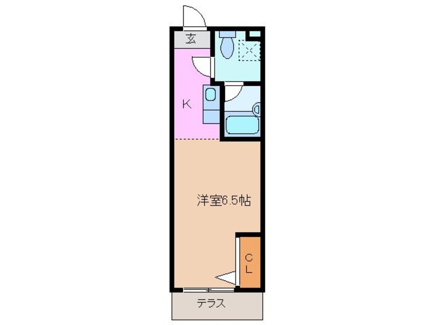 間取図 カーサ小川