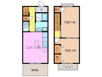 間取図 サンテラスＮＡＯ Ａ棟
