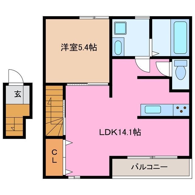 間取り図 クオーレ白須賀
