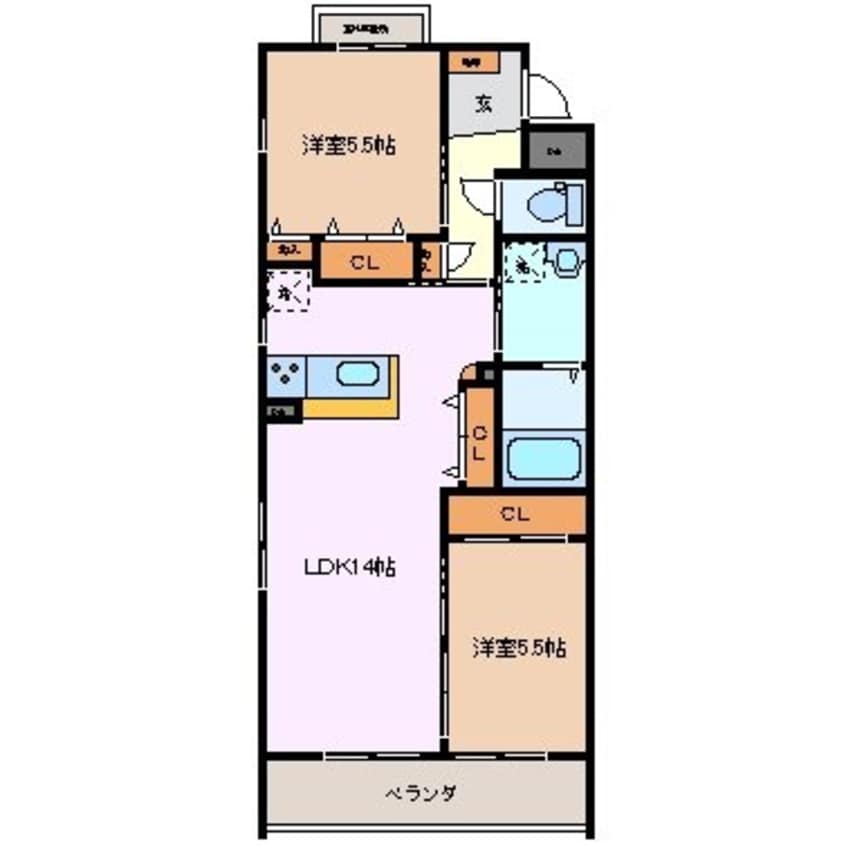 間取図 ヘスティア