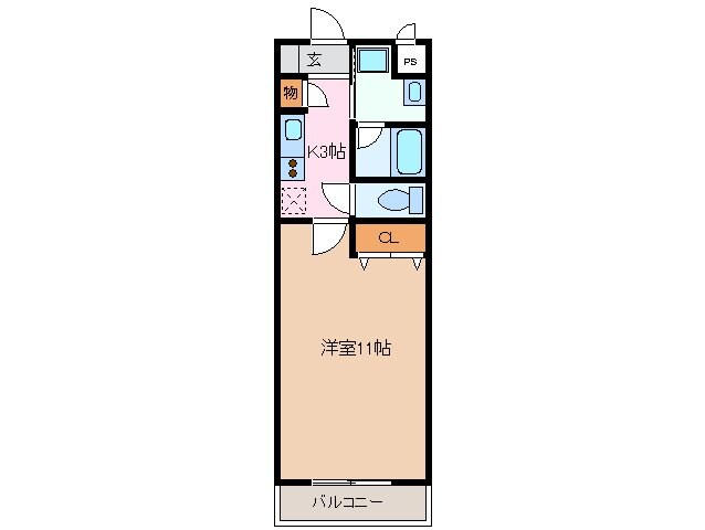 間取り図 セレッソＩＫＵＷＡ