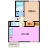 アーバンライフサクライ 1LDKの間取り