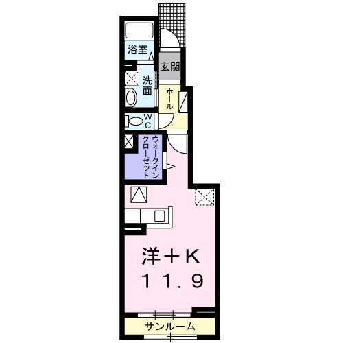 間取り図 ラフォーレ・Ａ