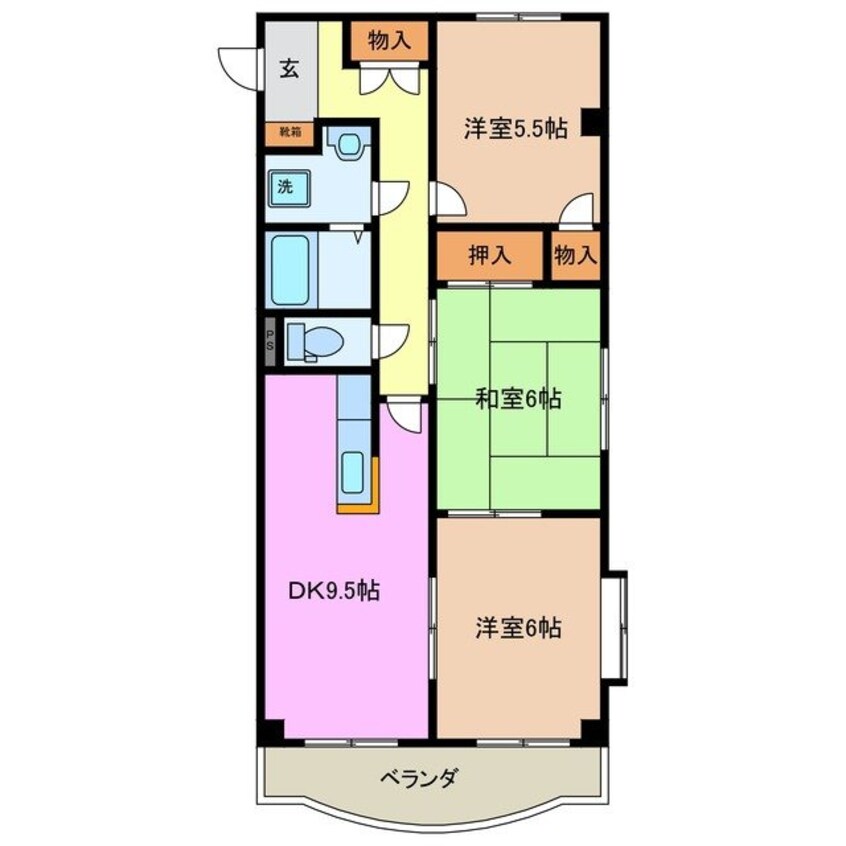 間取図 ＳＯＬＥＩＬ