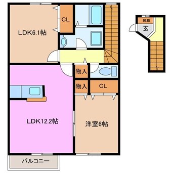 間取図 リーオ　デ　グロリア