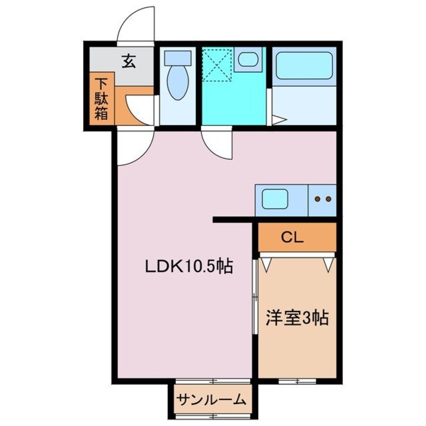 間取図 Ｖｉｖｒｅ