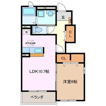 間取図 ロウクワト